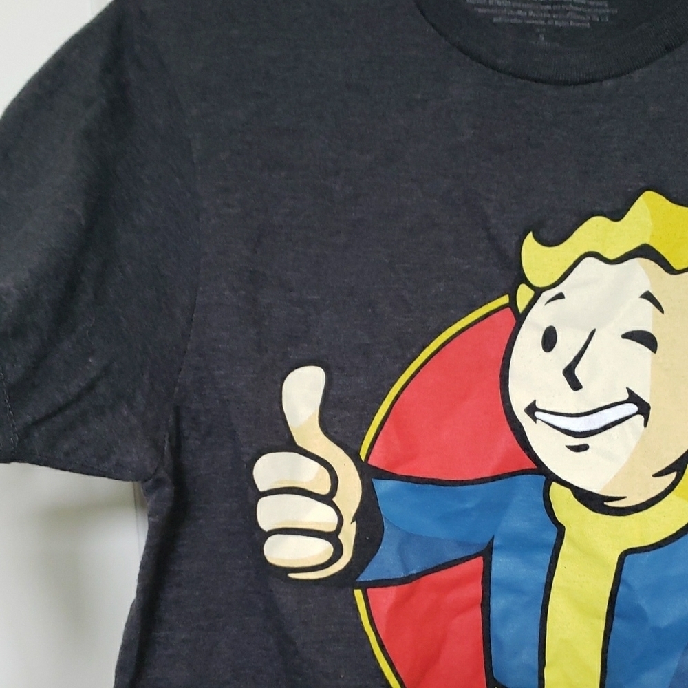 Bethesda Graphic T-Shirt with Vault Boy Design - Picture 3 of 3
